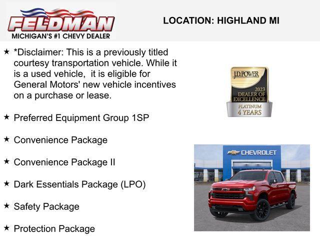 new 2025 Chevrolet Silverado 1500 car, priced at $52,932