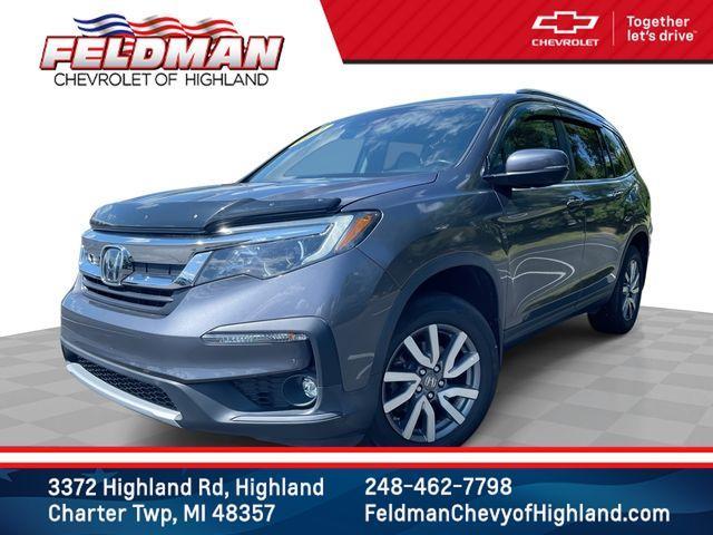 used 2021 Honda Pilot car, priced at $29,495