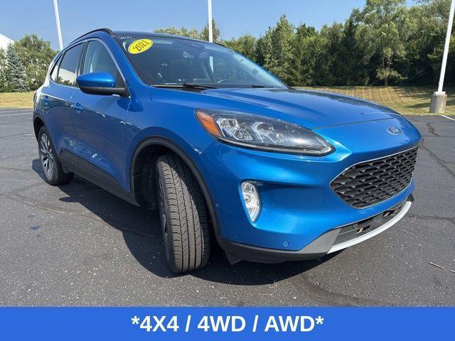 used 2021 Ford Escape car, priced at $20,383