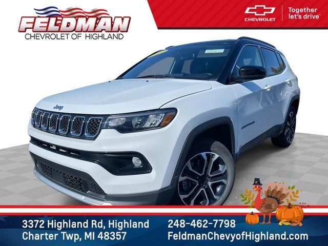 used 2023 Jeep Compass car, priced at $23,995