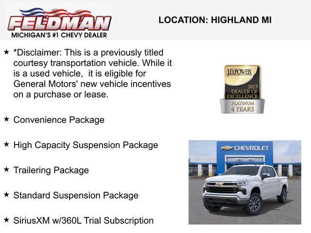 new 2025 Chevrolet Silverado 1500 car, priced at $39,261