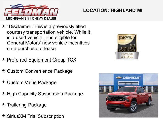 new 2025 Chevrolet Silverado 1500 car, priced at $36,047