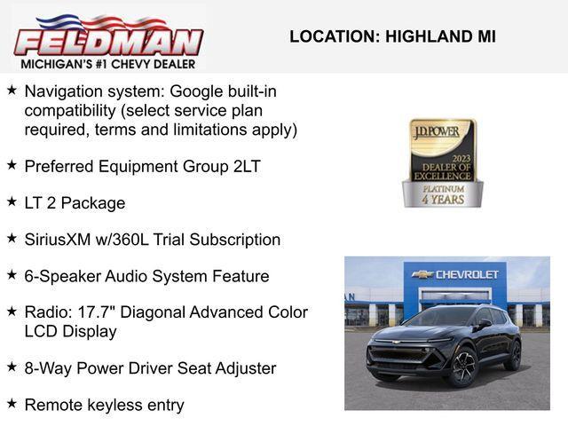 new 2026 Chevrolet Equinox EV car, priced at $37,669