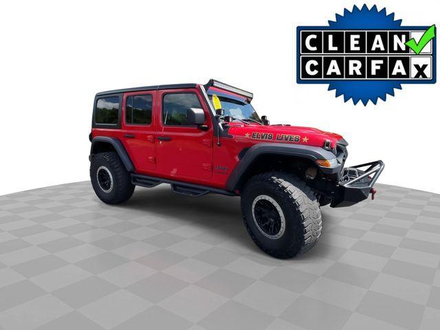 used 2018 Jeep Wrangler Unlimited car, priced at $25,749