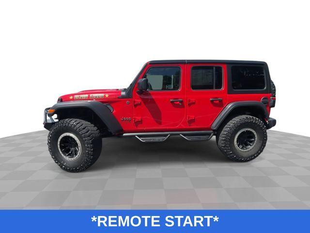 used 2018 Jeep Wrangler Unlimited car, priced at $25,749