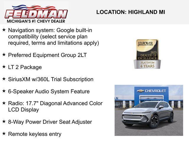 new 2026 Chevrolet Equinox EV car, priced at $37,669