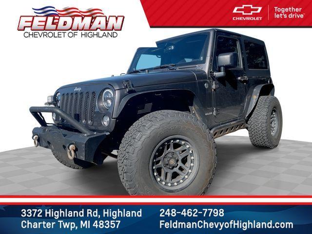 used 2014 Jeep Wrangler car, priced at $18,495