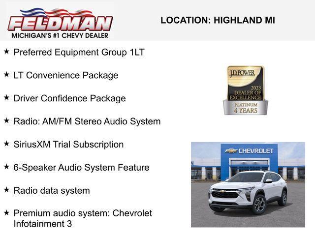 new 2026 Chevrolet Trax car, priced at $22,881