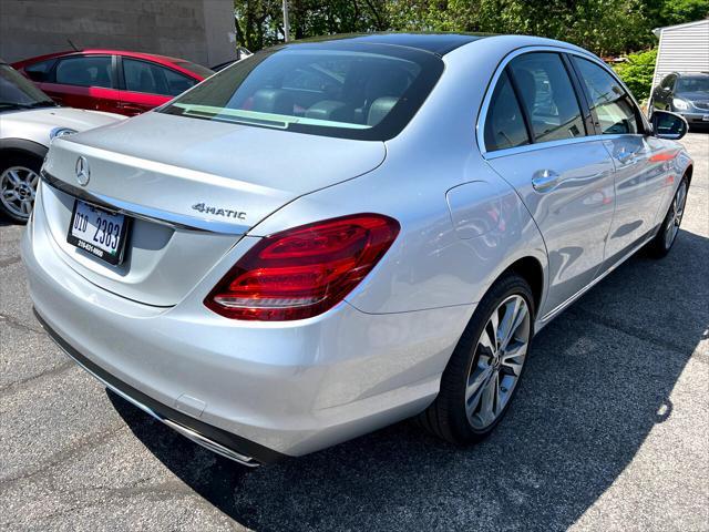 used 2015 Mercedes-Benz C-Class car, priced at $16,381