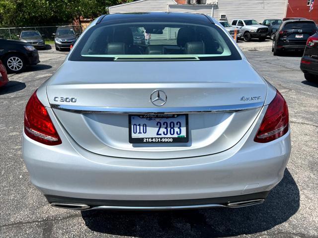 used 2015 Mercedes-Benz C-Class car, priced at $13,985