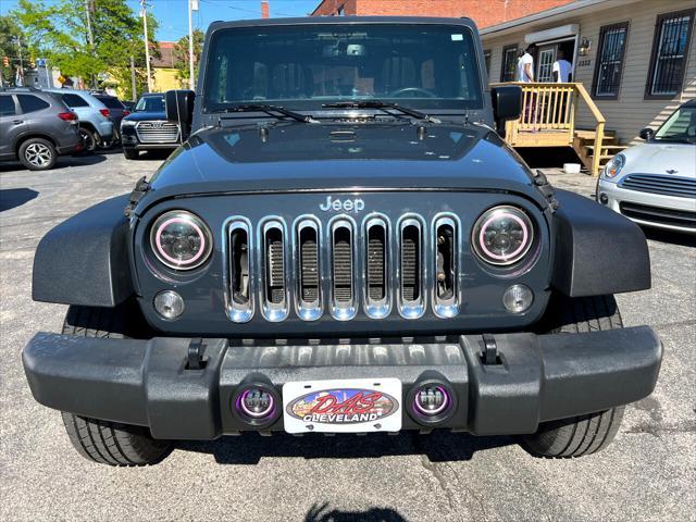 used 2017 Jeep Wrangler Unlimited car, priced at $20,422