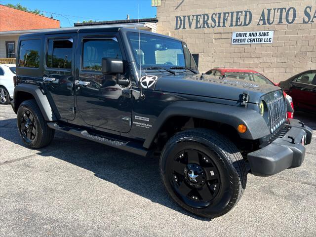 used 2017 Jeep Wrangler Unlimited car, priced at $20,422