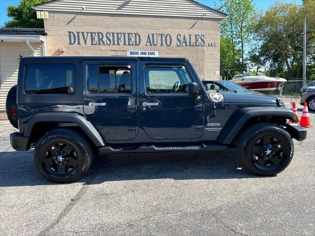 used 2017 Jeep Wrangler Unlimited car, priced at $20,422