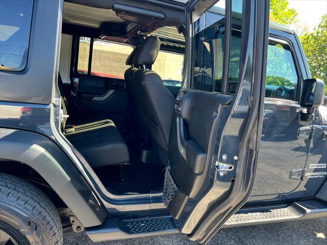 used 2017 Jeep Wrangler Unlimited car, priced at $20,422