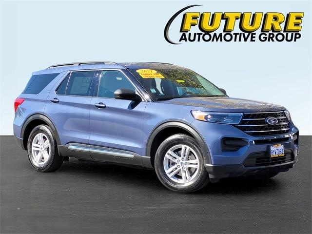 used 2021 Ford Explorer car, priced at $27,900