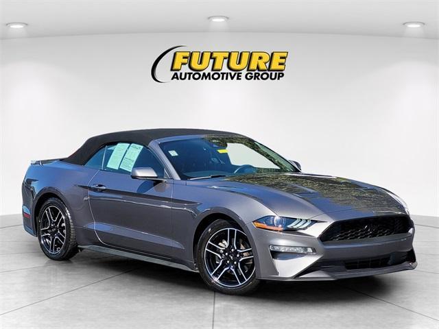 used 2021 Ford Mustang car, priced at $18,777