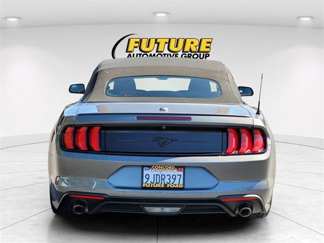 used 2021 Ford Mustang car, priced at $18,777
