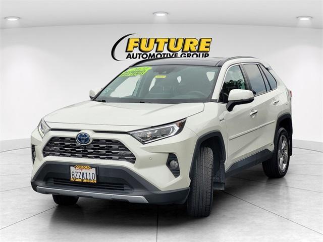 used 2021 Toyota RAV4 Hybrid car, priced at $29,777