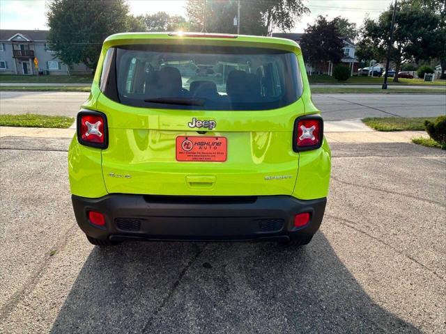 used 2018 Jeep Renegade car, priced at $13,995