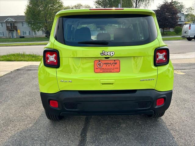 used 2018 Jeep Renegade car, priced at $14,995