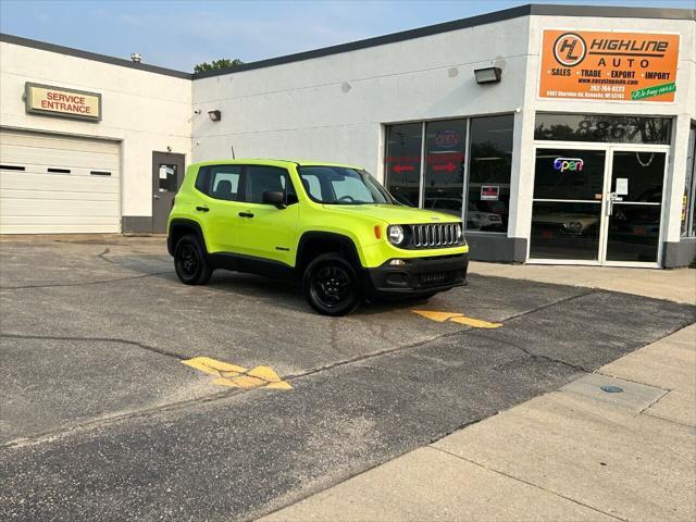 used 2018 Jeep Renegade car, priced at $14,995