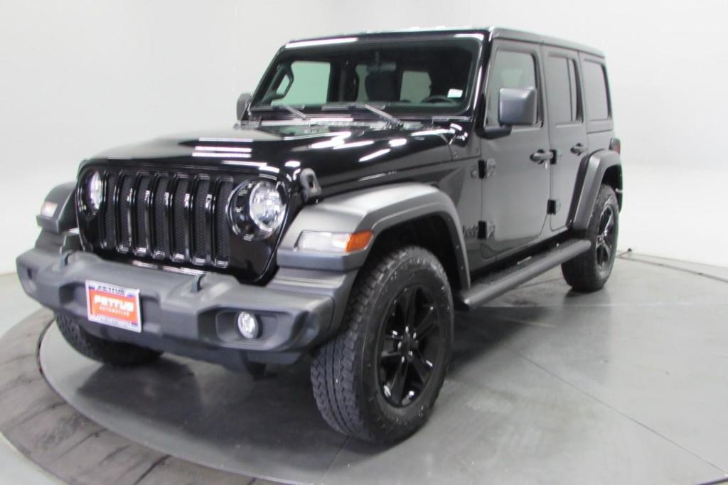 used 2021 Jeep Wrangler Unlimited car, priced at $32,714
