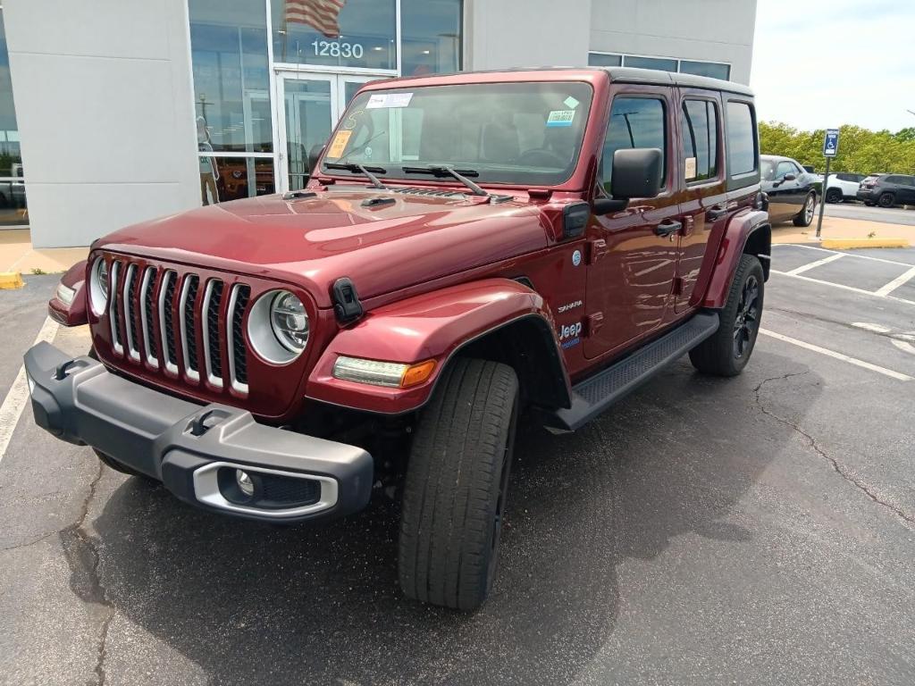 used 2021 Jeep Wrangler Unlimited 4xe car, priced at $31,340