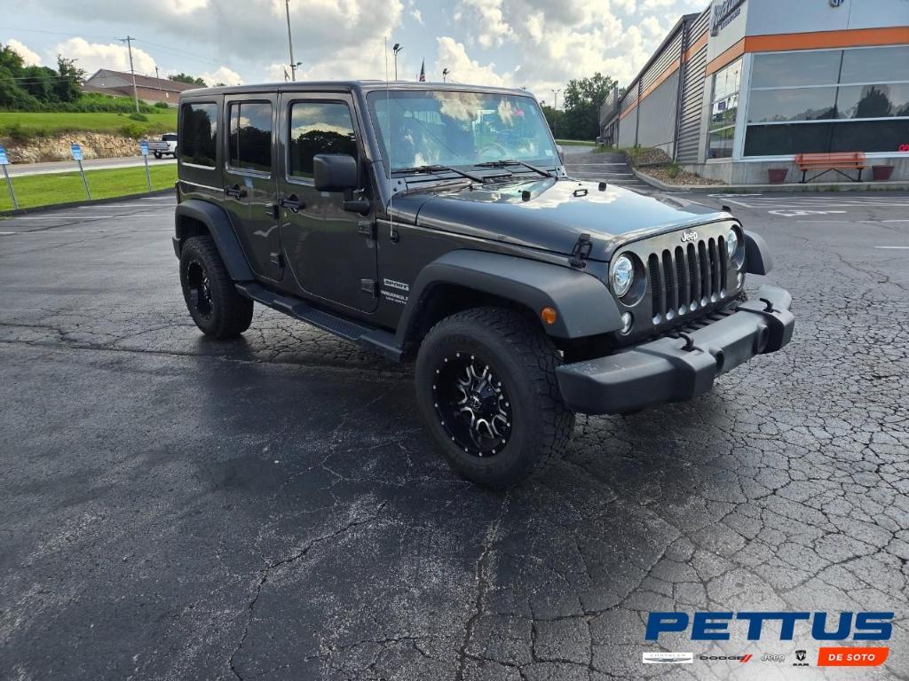 used 2017 Jeep Wrangler Unlimited car, priced at $19,807