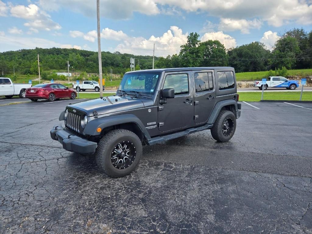 used 2017 Jeep Wrangler Unlimited car, priced at $19,807
