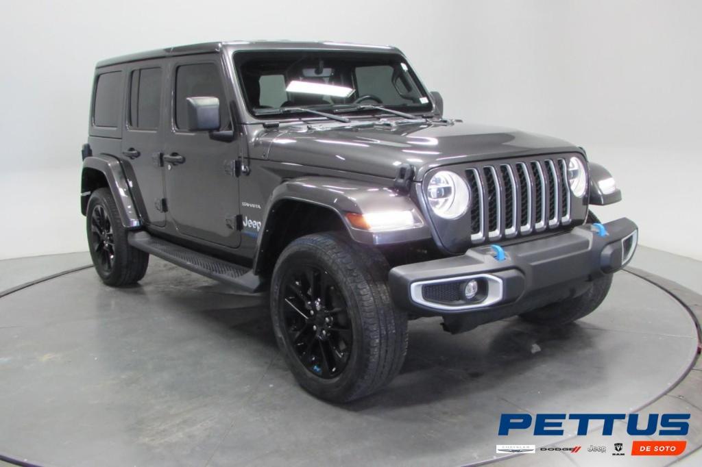 used 2022 Jeep Wrangler Unlimited 4xe car, priced at $33,989