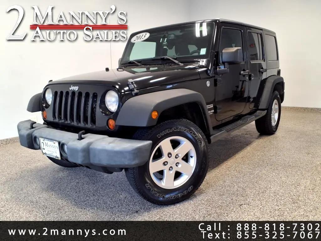 used 2013 Jeep Wrangler Unlimited car, priced at $12,995