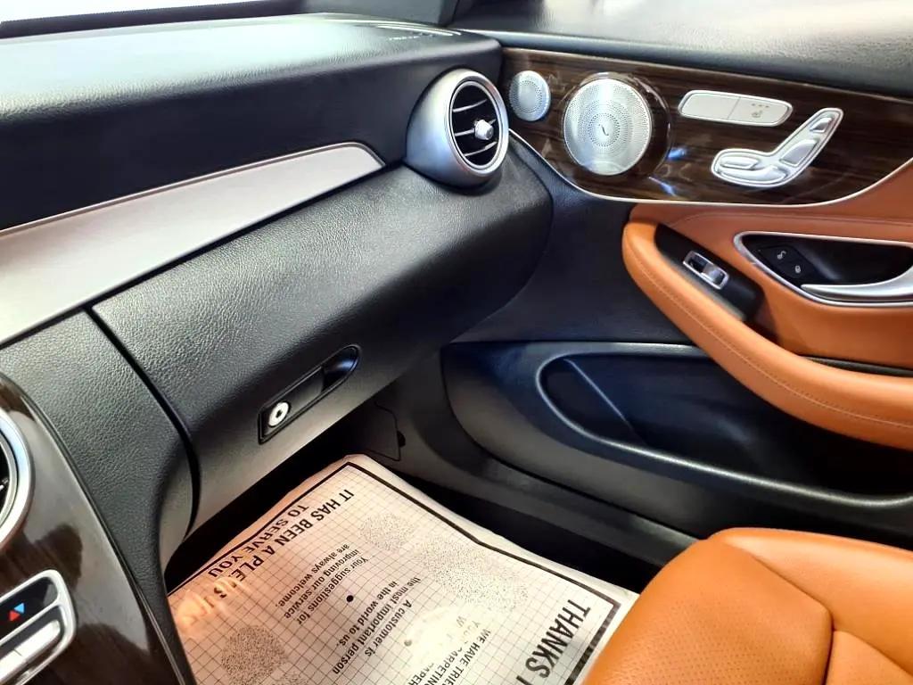used 2018 Mercedes-Benz C-Class car, priced at $17,995