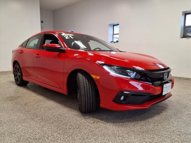 used 2021 Honda Civic car, priced at $21,995