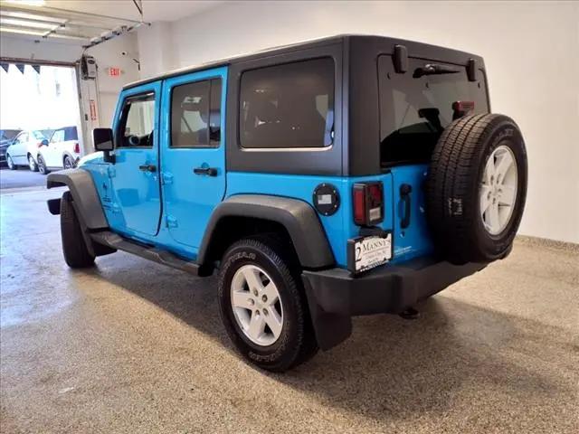 used 2017 Jeep Wrangler Unlimited car, priced at $15,995