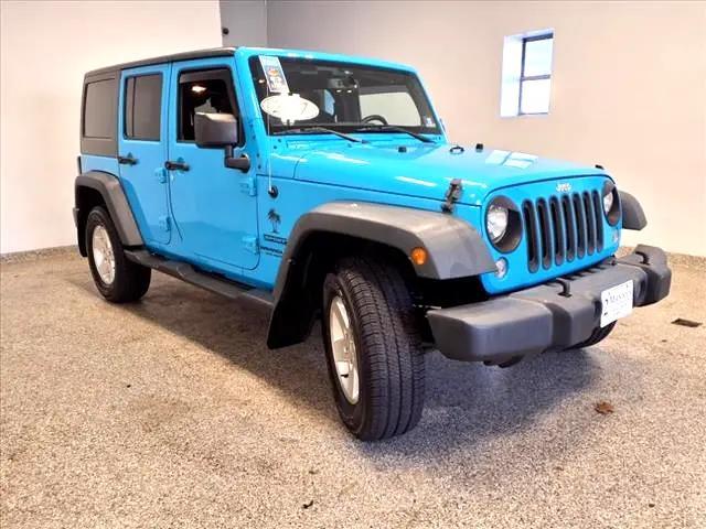 used 2017 Jeep Wrangler Unlimited car, priced at $15,995