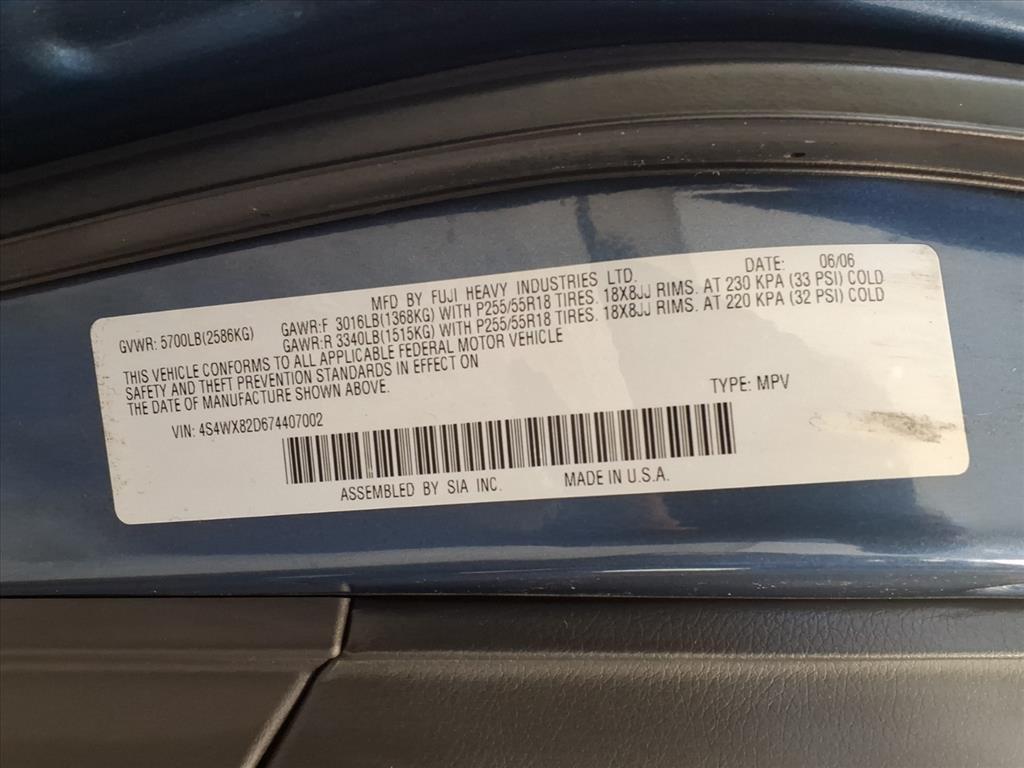 used 2007 Subaru B9 Tribeca car, priced at $7,995