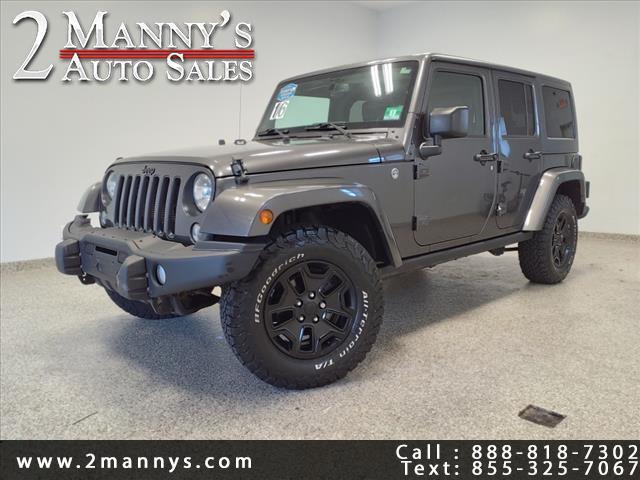 used 2016 Jeep Wrangler Unlimited car, priced at $16,995