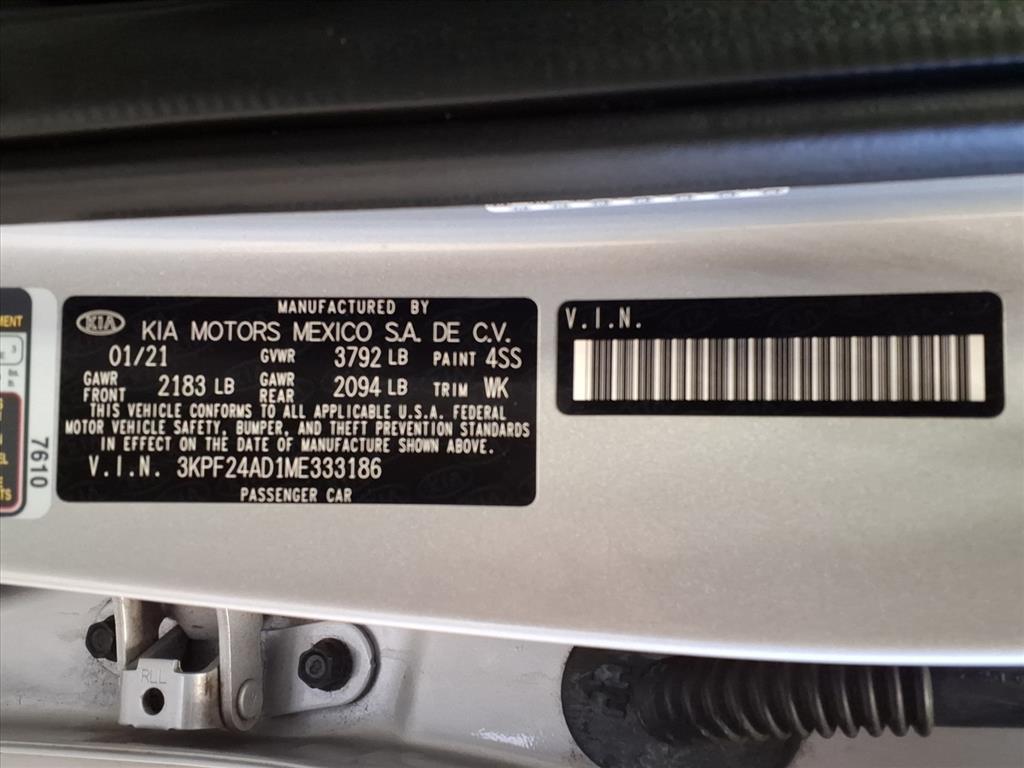 used 2021 Kia Forte car, priced at $12,995