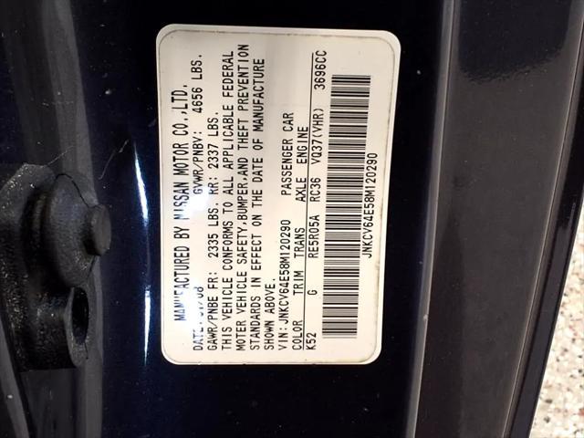 used 2008 INFINITI G37 car, priced at $10,995