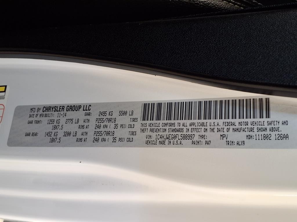 used 2015 Jeep Wrangler Unlimited car, priced at $15,995