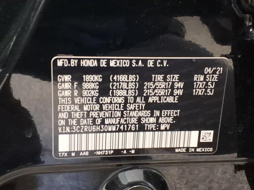 used 2021 Honda HR-V car, priced at $14,995