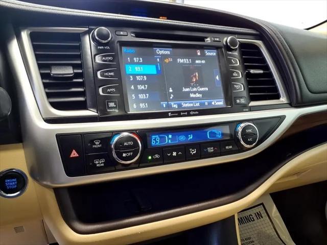 used 2016 Toyota Highlander car, priced at $17,995