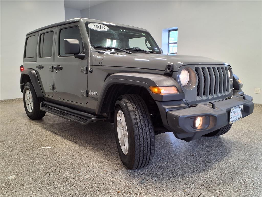used 2018 Jeep Wrangler Unlimited car, priced at $15,995