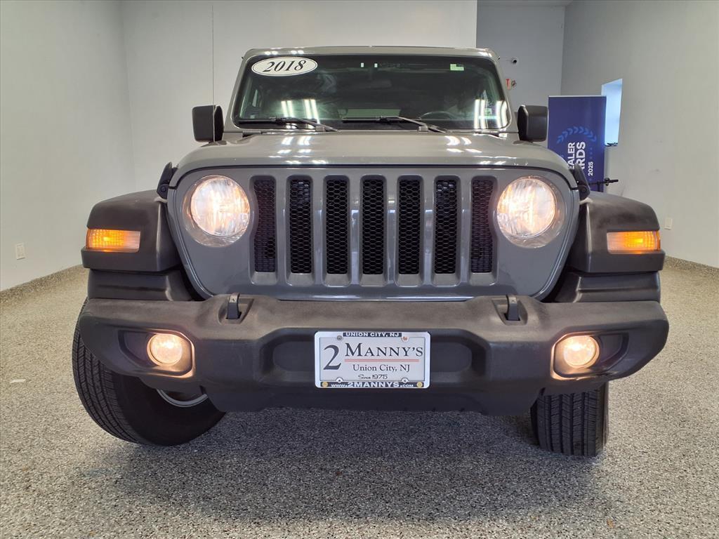used 2018 Jeep Wrangler Unlimited car, priced at $15,995
