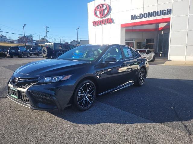 used 2021 Toyota Camry car, priced at $24,697