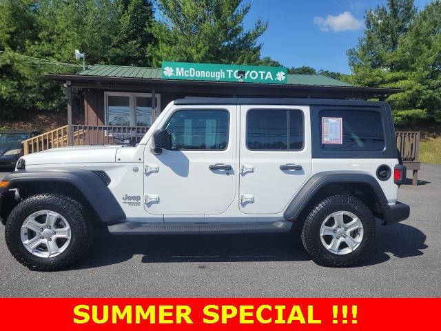 used 2018 Jeep Wrangler Unlimited car, priced at $24,564