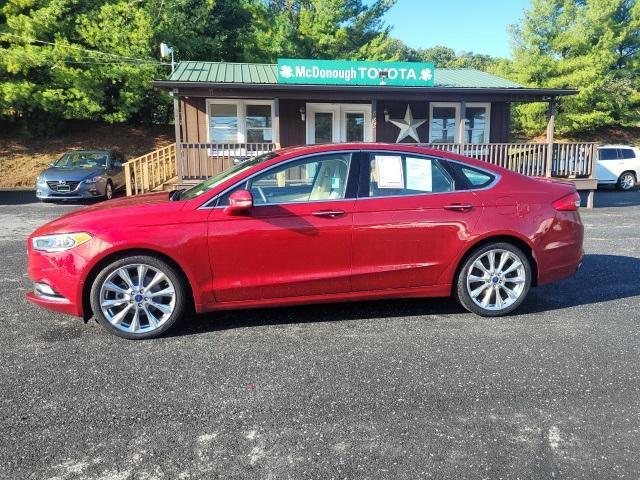 used 2017 Ford Fusion car, priced at $15,997