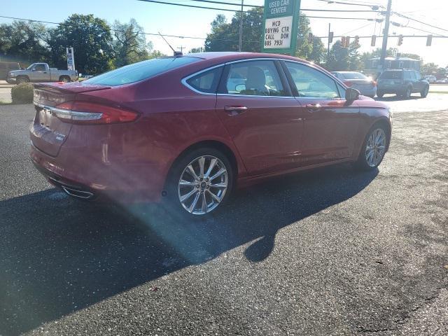 used 2017 Ford Fusion car, priced at $15,997