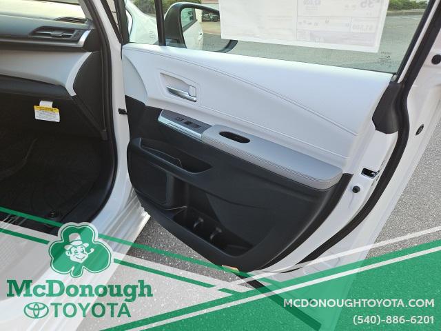 new 2025 Toyota Sienna car, priced at $50,250
