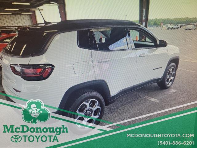 used 2022 Jeep Compass car, priced at $24,990